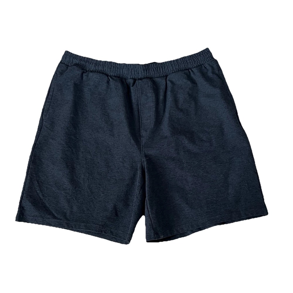 Beyond Yoga Spacedye Unlimited Athletic Shorts Mens M Charcoal Heather Pockets